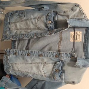 Barley worm blue notes size M women jean jacket